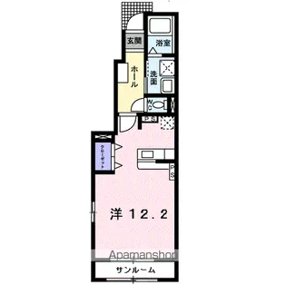 ココタイム B【1階】の間取り