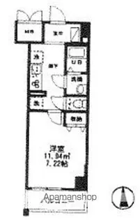 モアナレジデンス【2階】の間取り