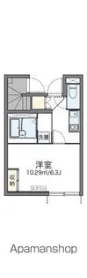 レオネクストサンライズ元町【101号室】の間取り