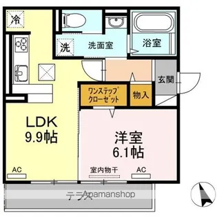 ソラーナ沖浜【3階】の間取り