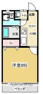 アーディーハイツⅠ【2階】の間取り