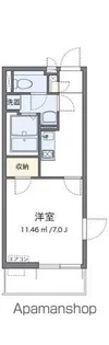 クレイノデュランタ【4階】の間取り