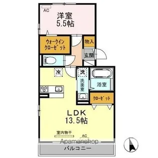 ファミール・カメリア【3階】の間取り