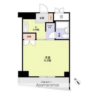 第2住吉ビル【5階】の間取り