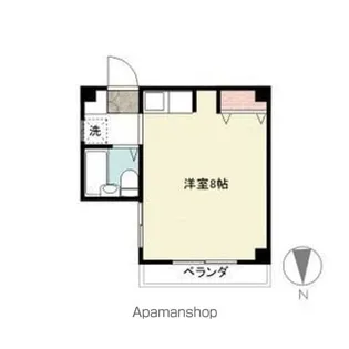 ホーメスト東山通【5階】の間取り