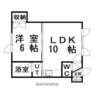 カナディアンクロスΒ【1階】の間取り
