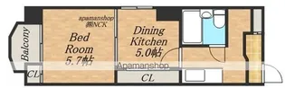 サンドルフ・札幌【6階】の間取り