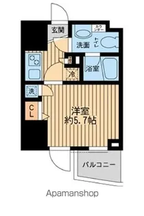 ライブコート草加【4階】の間取り
