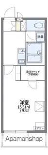 レオパレス壇【1階】の間取り