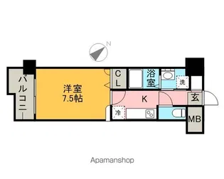 エンクレスト御供所【3階】の間取り