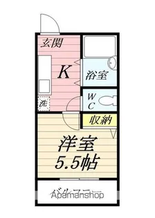 タミーハイツ【4階】の間取り