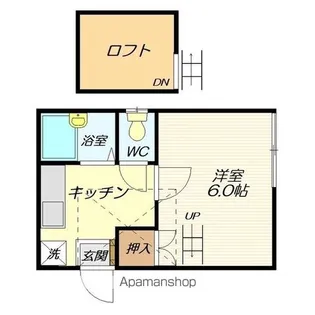 名画館【307号室】の間取り