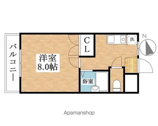 SLOW HEIGHTS【1階】の間取り