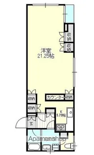 メゾン山道【210号室】の間取り