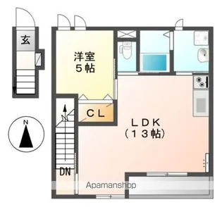 グラン ベル【2階】の間取り