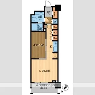 東京都中央区日本橋横山町【マンション】の間取り