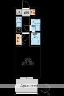 アーデン門前仲町【3階】の間取り