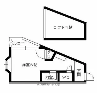カンステレイションⅡ【1階】の間取り