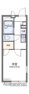 レオパレスマリンドゥシャンス【2階】の間取り
