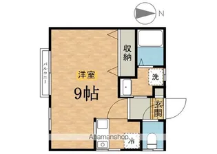 メゾンFUKAMI【105号室】の間取り
