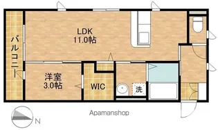 クレマチスA【2階】の間取り