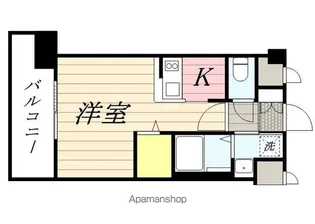 エンクレスト天神LARK【4階】の間取り