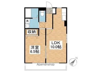 アイリス【2階】の間取り