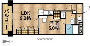 アルコⅤ【8階】の間取り