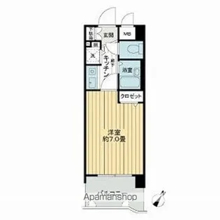 ライオンズマンション平尾第2【3階】の間取り