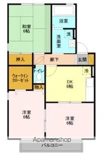 パストラル A【1階】の間取り