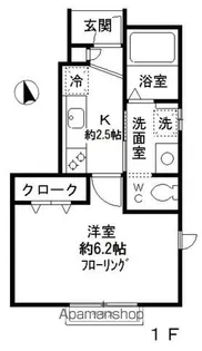 CASA PICCOLINA【1階】の間取り