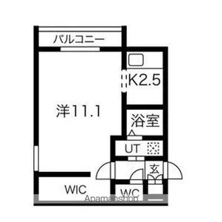 BILBERRY(ビルベリー)【305号室】の間取り