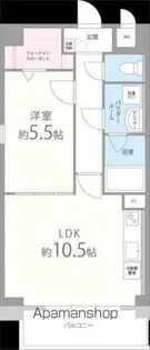 モントーレヒルズ東櫛原【1階】の間取り