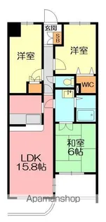 フィールド・サン【4階】の間取り