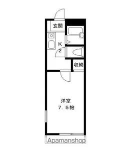ジョカーレ祐光【103号室号室】の間取り
