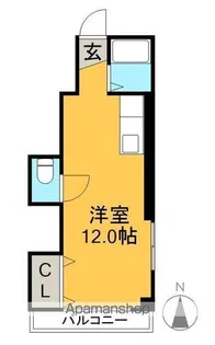 コーポNOR.【2階】の間取り