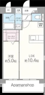 イーハトーブ 櫛原【1階】の間取り