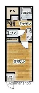 ジュネスアベニールV2【1階】の間取り