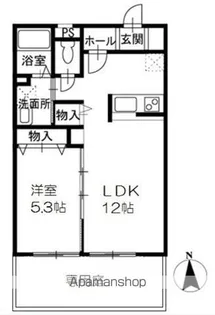 ファームブルック【1階】の間取り