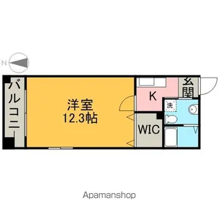 リバーフロントレジデンス【10階】の間取り
