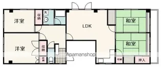 ポートサイドK【301号室】の間取り