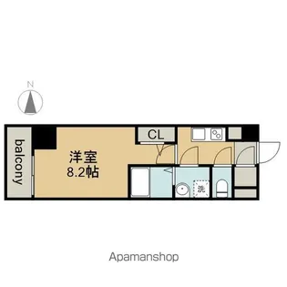 エスリード金山プルミエ【6階】の間取り