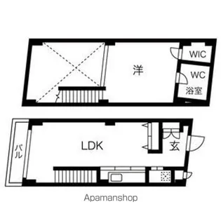 NBM則武【10階】の間取り