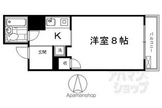 長谷川マンション【301号室】の間取り