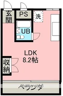 レジデンス殿町【4階】の間取り
