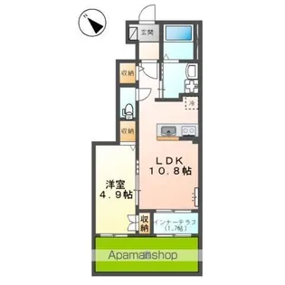 レジデンス・サクラ【1階】の間取り