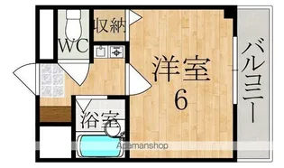 ラックハウス【2階】の間取り