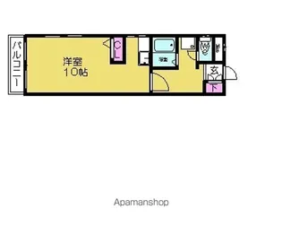 パティオ本山【202号室】の間取り