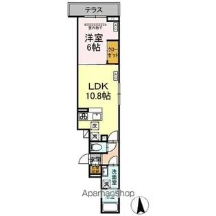 Asset-Court花小金井南町【1階】の間取り