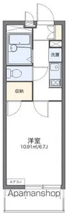 レオパレスときわマンションⅡ【3階】の間取り